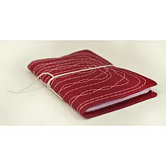 Bahi khata Red diary ☙ 12 { 9" X 6" }